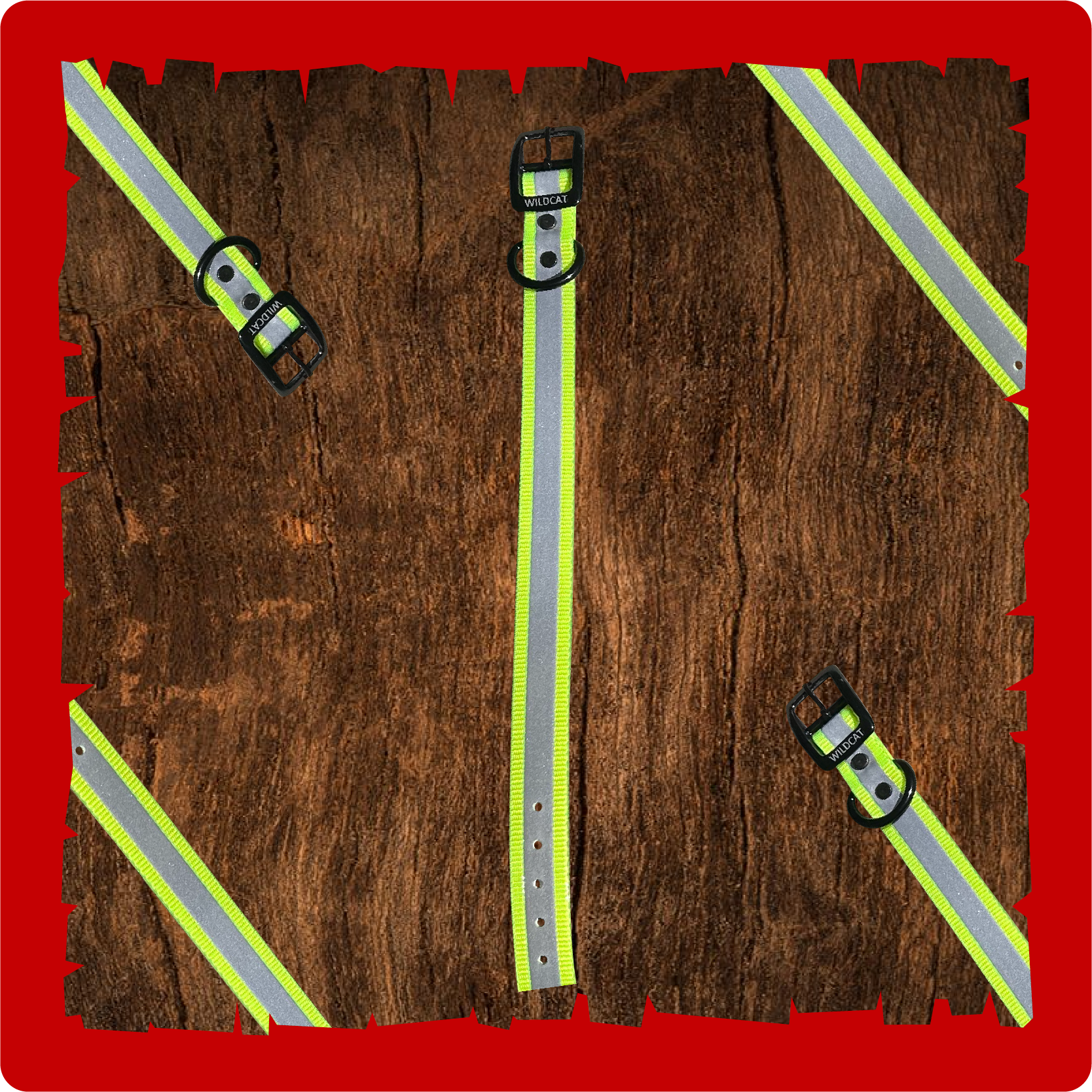 "1” dayglo garmin replacement collars