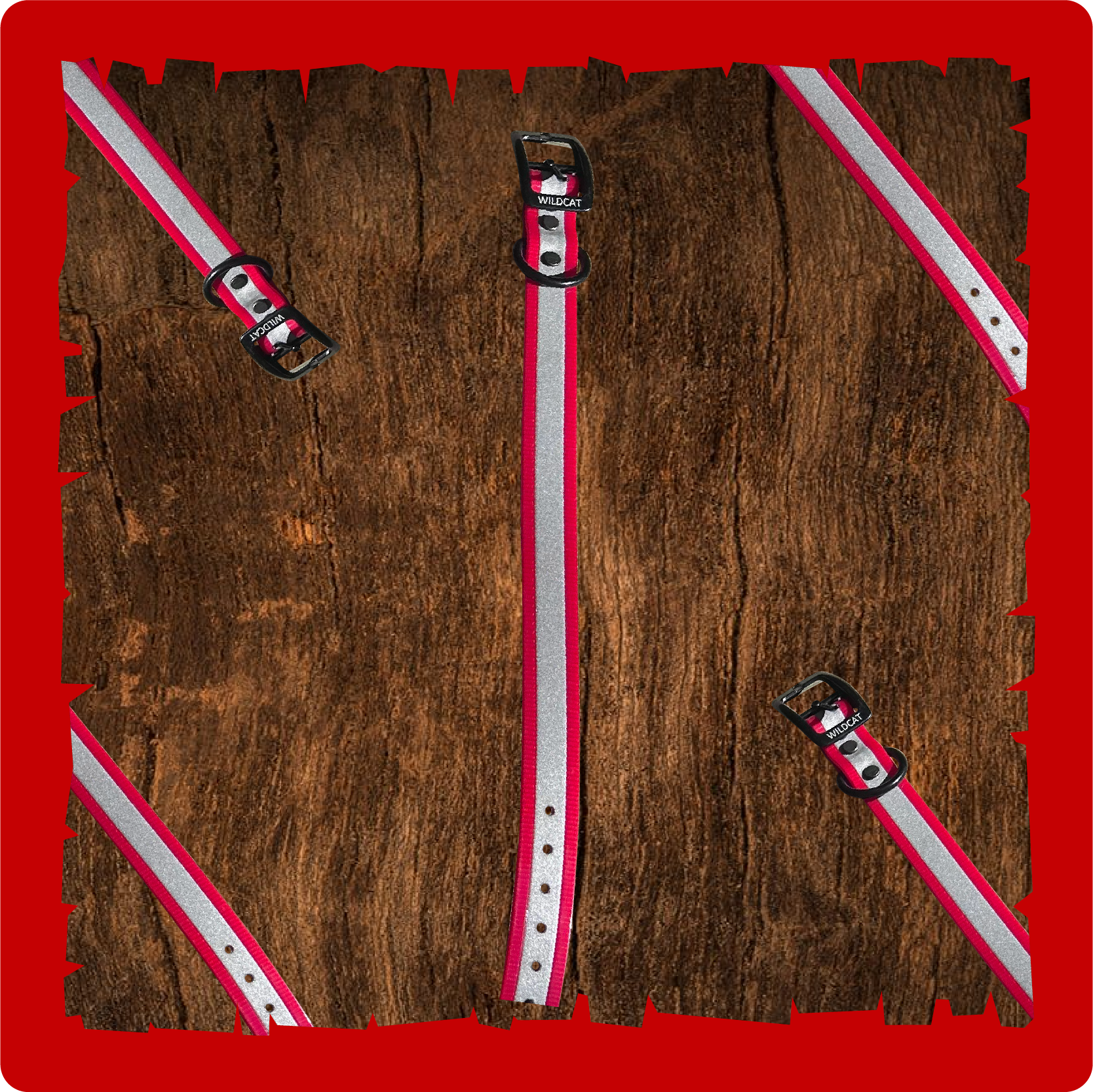 "1” dayglo garmin replacement collars