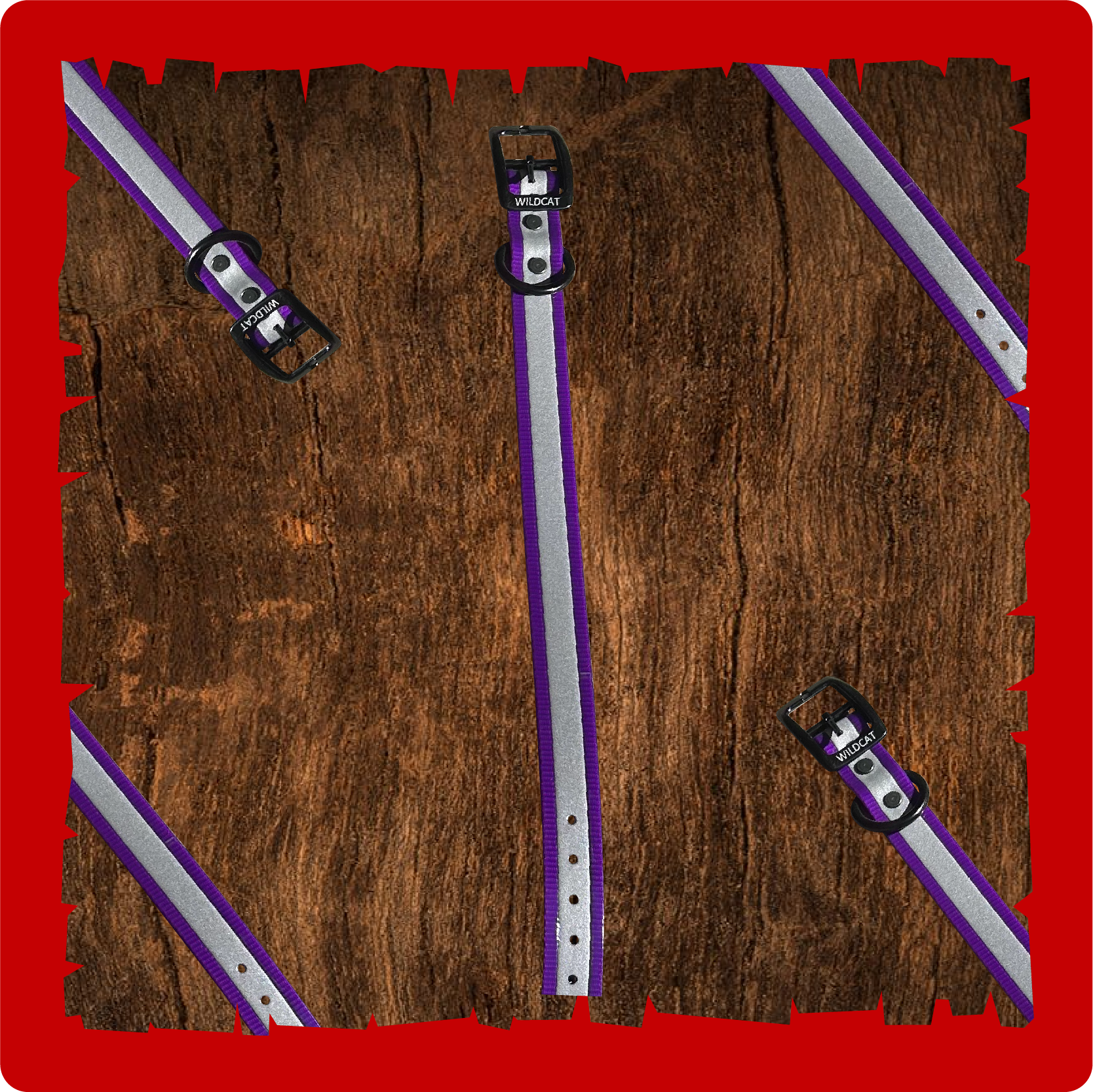 "1” dayglo garmin replacement collars