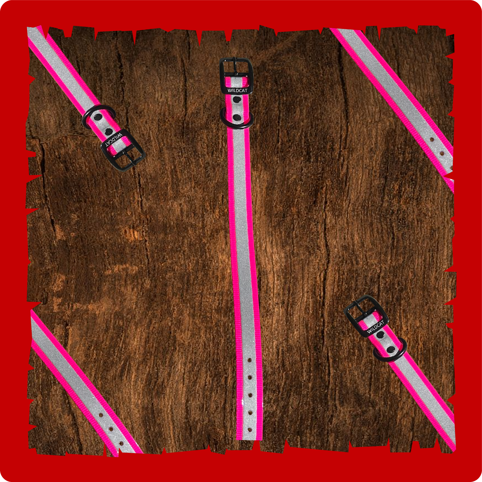 "1” dayglo garmin replacement collars