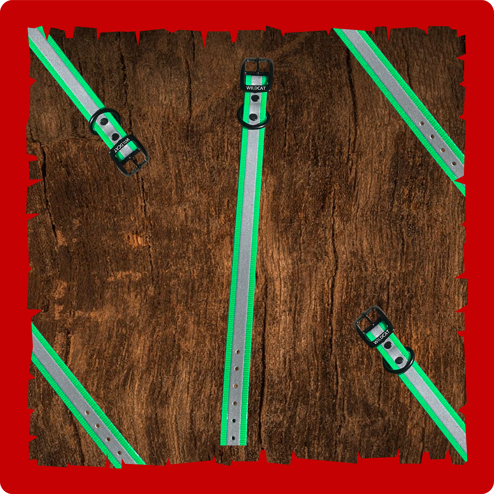 "1” dayglo garmin replacement collars